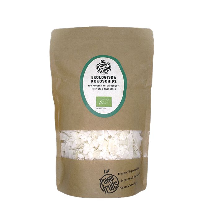Powerfruits Kokoschips 400g (EKO)