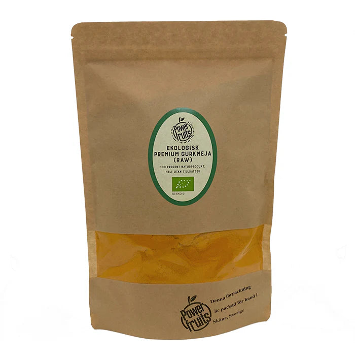 Powerfruits Gurkmeja Premium 500g (EKO)