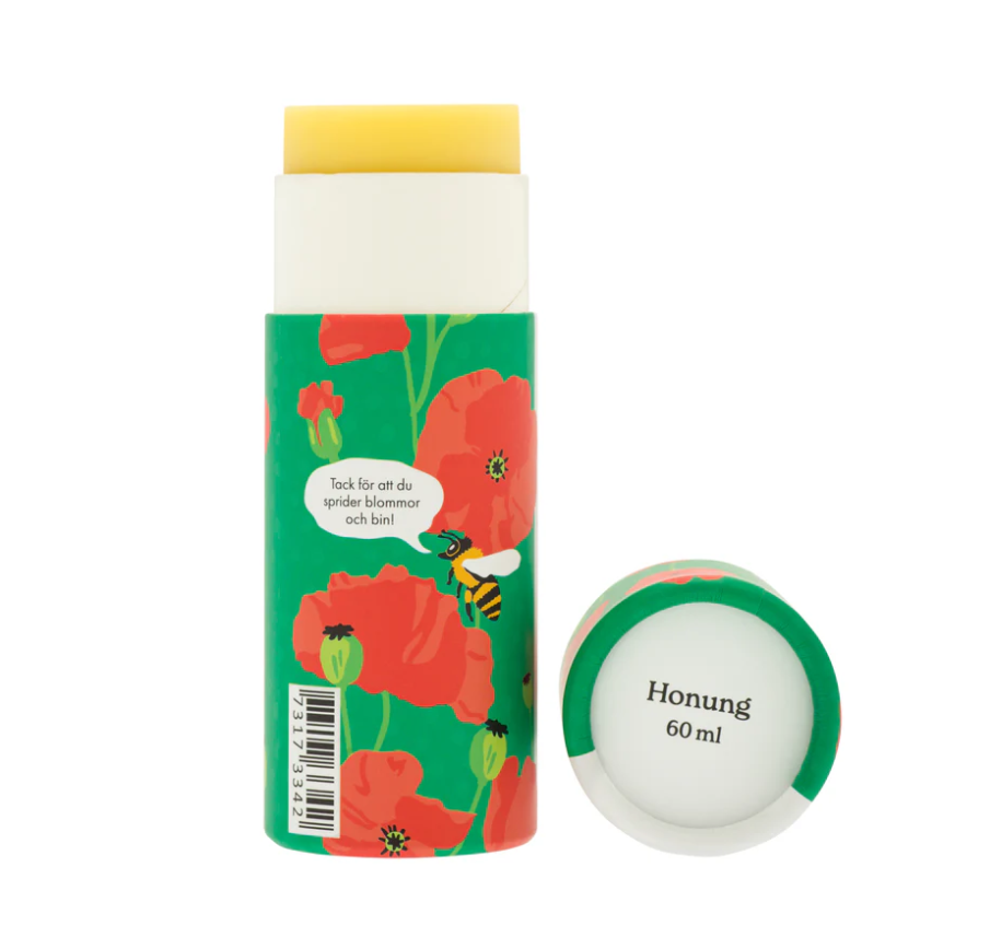 Gustaf & Linnea Fotstift av bivax & honung 60g