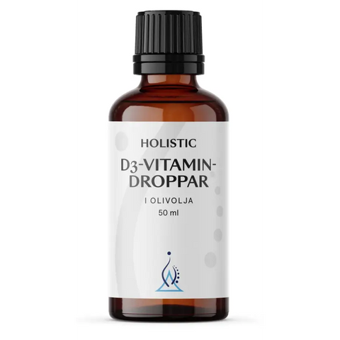 Holistic, D3 vitamin droppar 50 ML Holistic