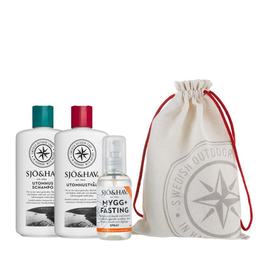 Sjö&Hav Sommarkit Nr.1 - Tvål, Schampo & Mygg+Fästingspray