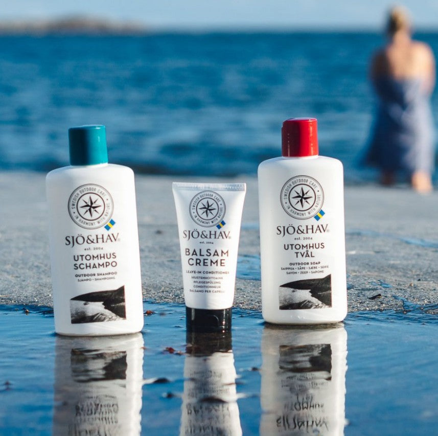 Sjö&Hav Sommarkit Nr.3 - Tvål, Schampo & Leave-in Balsam