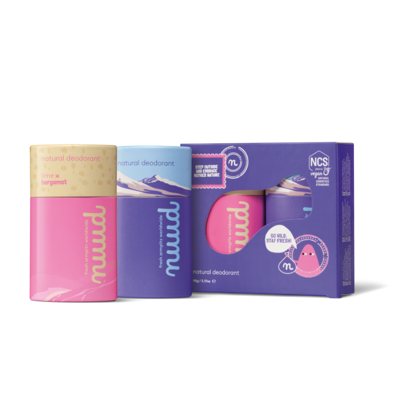Nuud Deo Stick Adventure Pack 2x45g