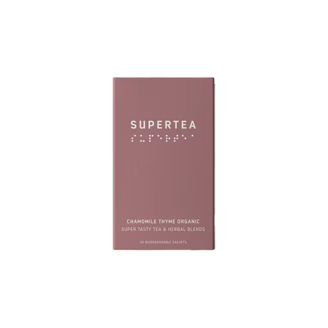 Supertea Chamomile Thyme Organic 20 påsar