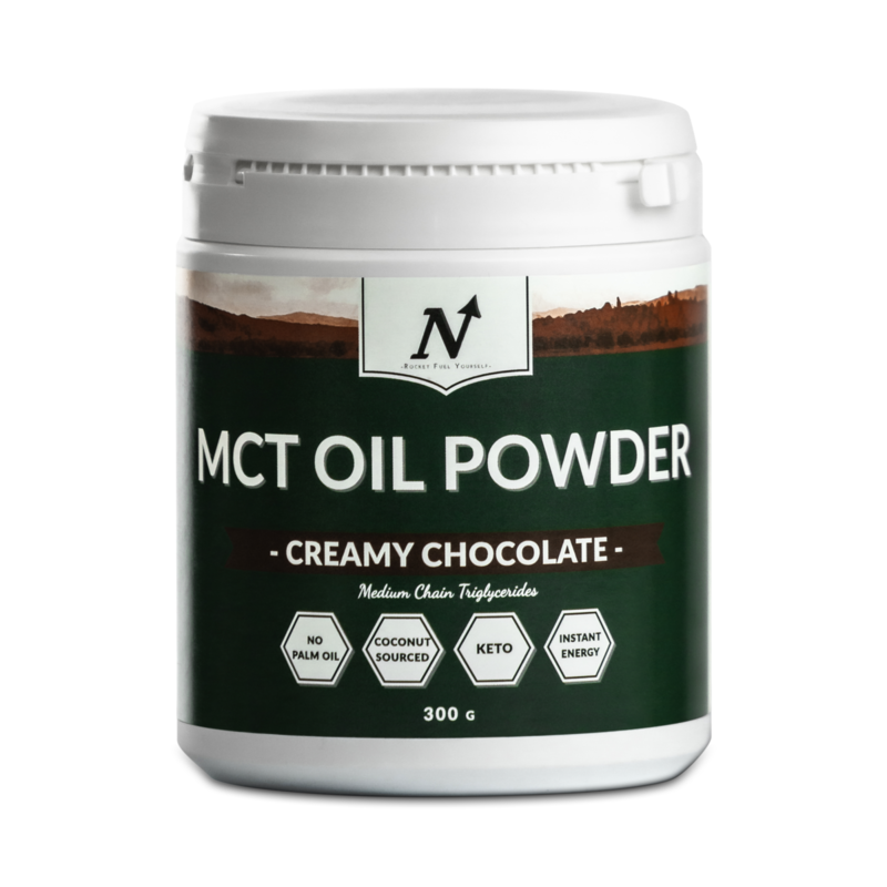 Nyttoteket MCT Oil Powder 300g Creamy Chocolate