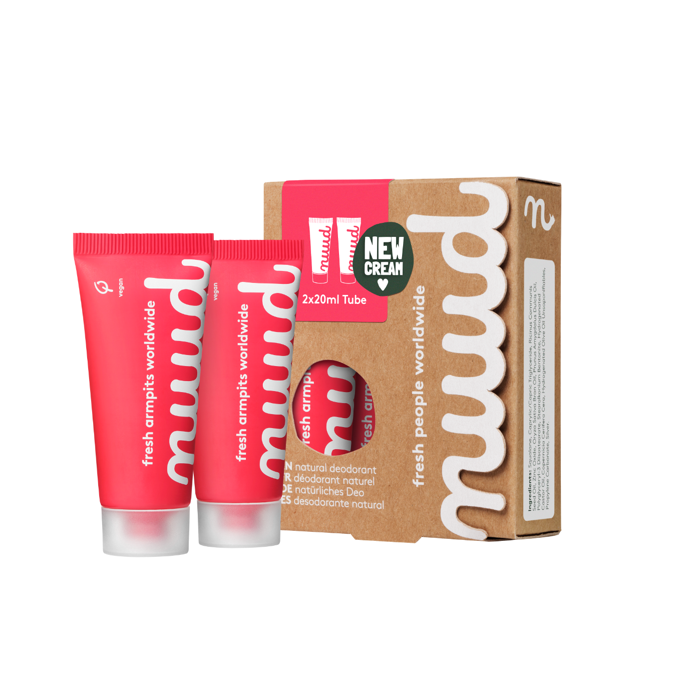 Nuud Smarter pack 2x20ml - Red Ny formula