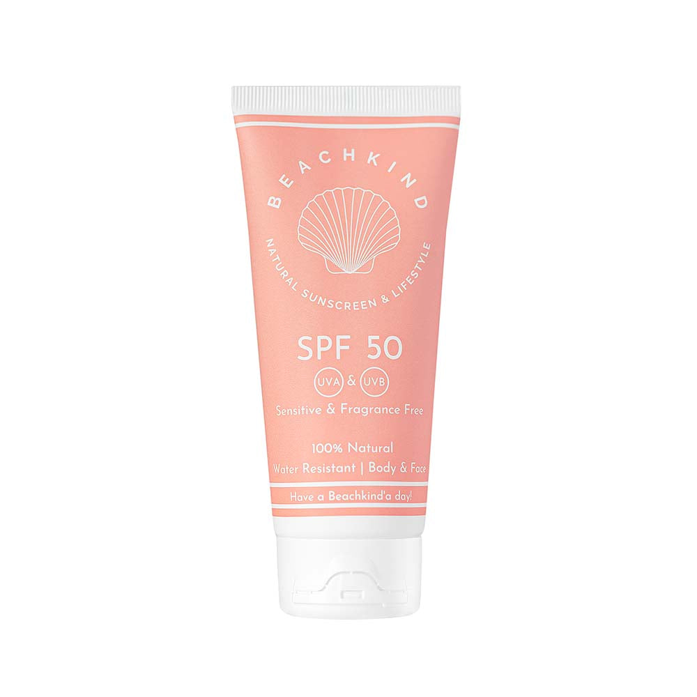 Beachkind, Natural Sunscreen, doftfri SPF 50