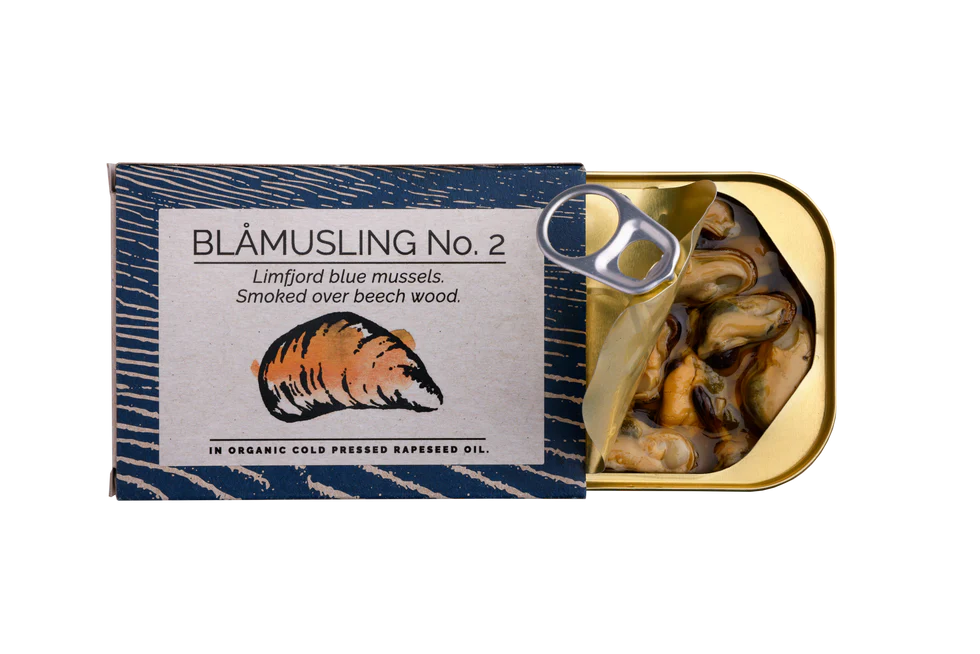 Fangst Rökta Blåmusslor 100g