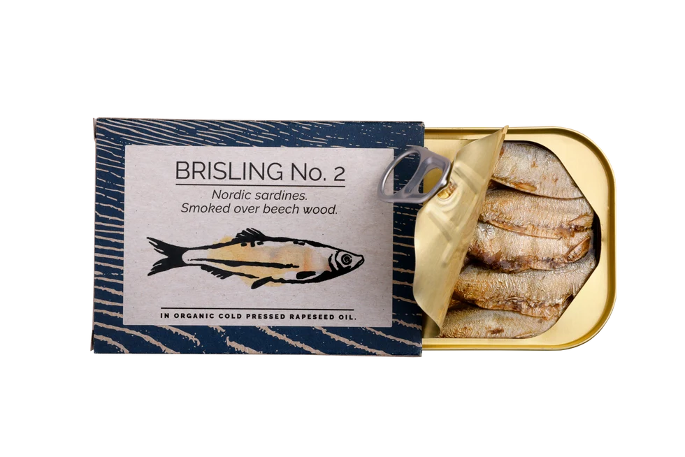 Fangst Nordisk Bokspånsrökt Sardin 100g