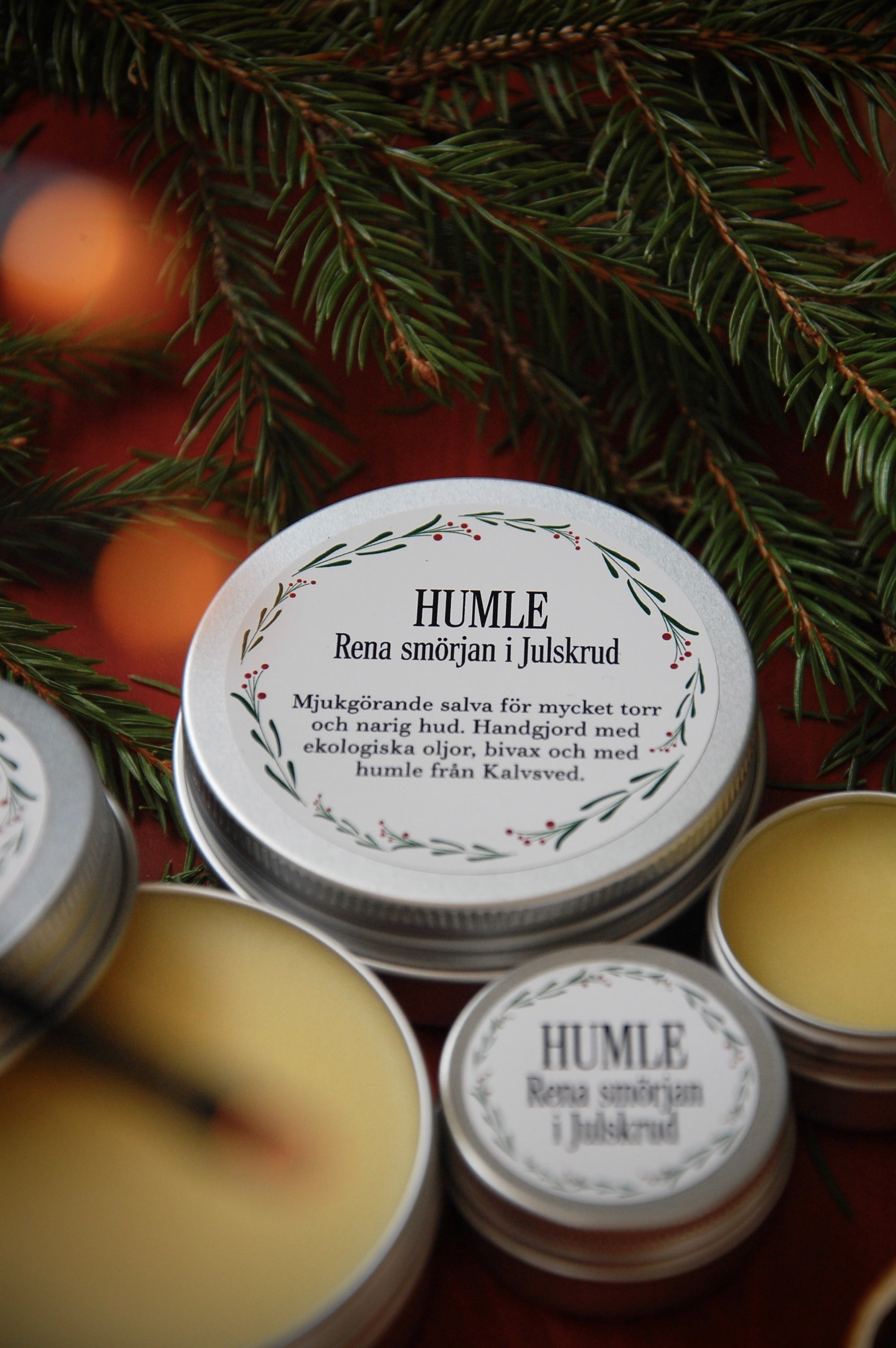 Humle Rena smörjan i Julskrud - doft av Apelsin & Kryddnejlika