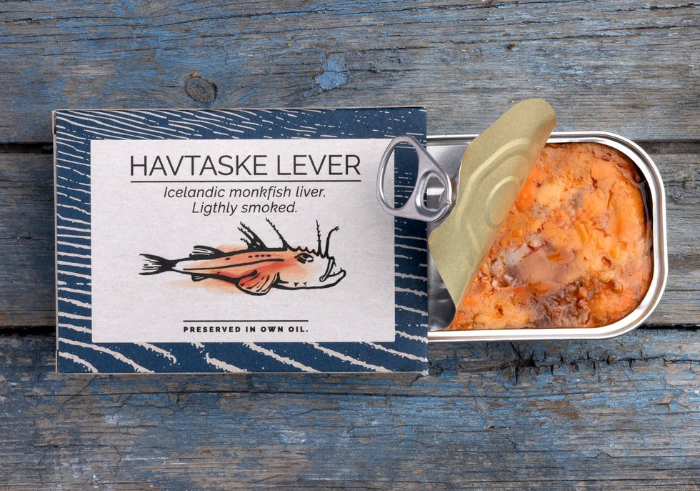 Fangst Rökt Marulkslever 115g