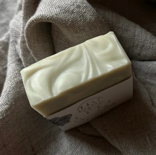 Kaliflower Organics Ekologisk handgjord tvål Green Clay - Grönlera & Citrongräs ca 150g
