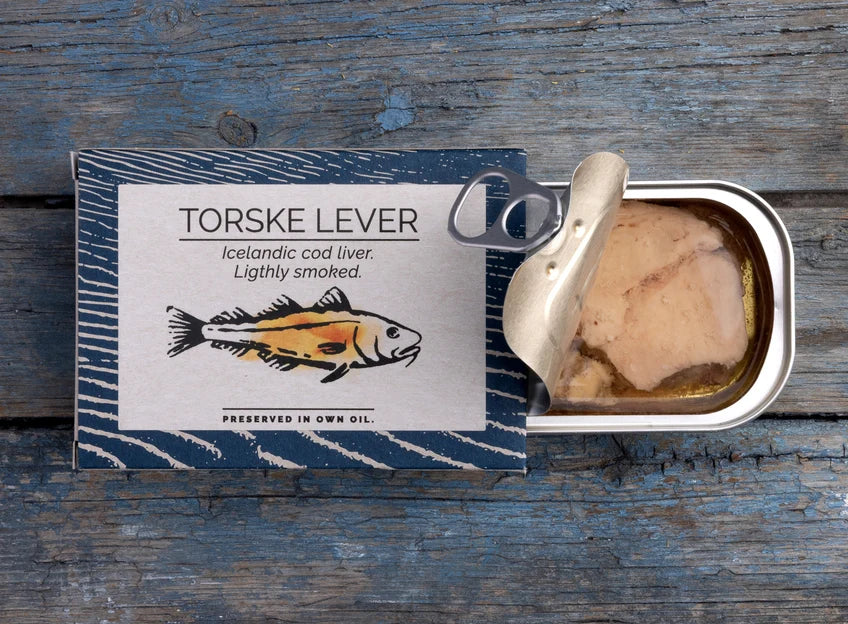Fangst Rökt Torsklever 120g