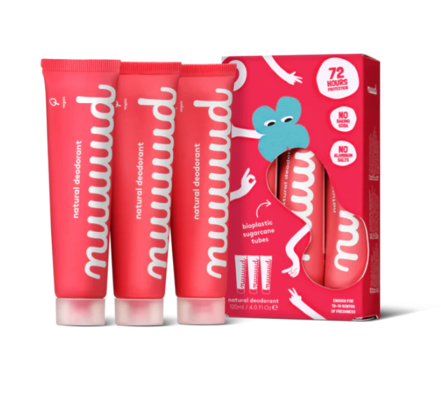 Nuud Deo XXL pack 3x40ml