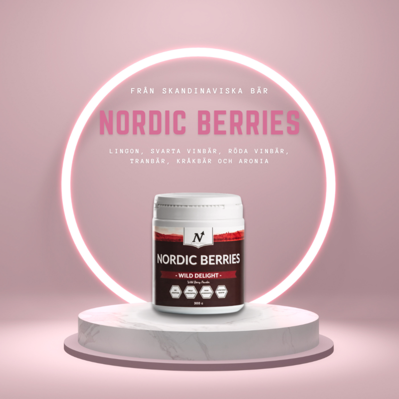 Nyttoteket Nordic Berries 300g