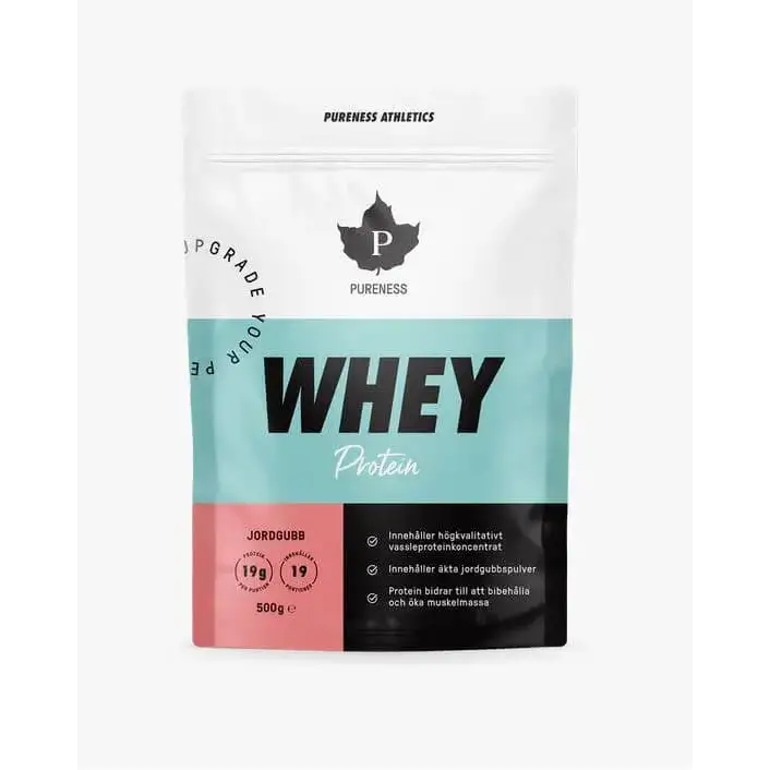 Athletics Whey protein, Jordgubb 500g Pureness