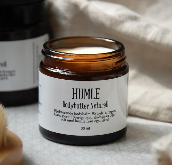 Humle Bodybutter Naturell för känslig hud
