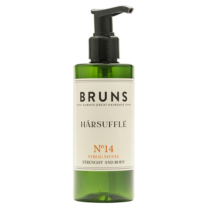 Hårsufflé Nº14, Syrlig Mynta, 200 ml -BRUNS