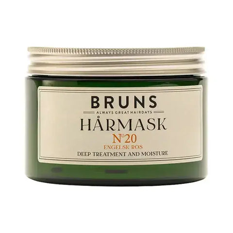 Bruns Products Hårmask Nº20 - Engelsk Ros, 350 ml Bruns products