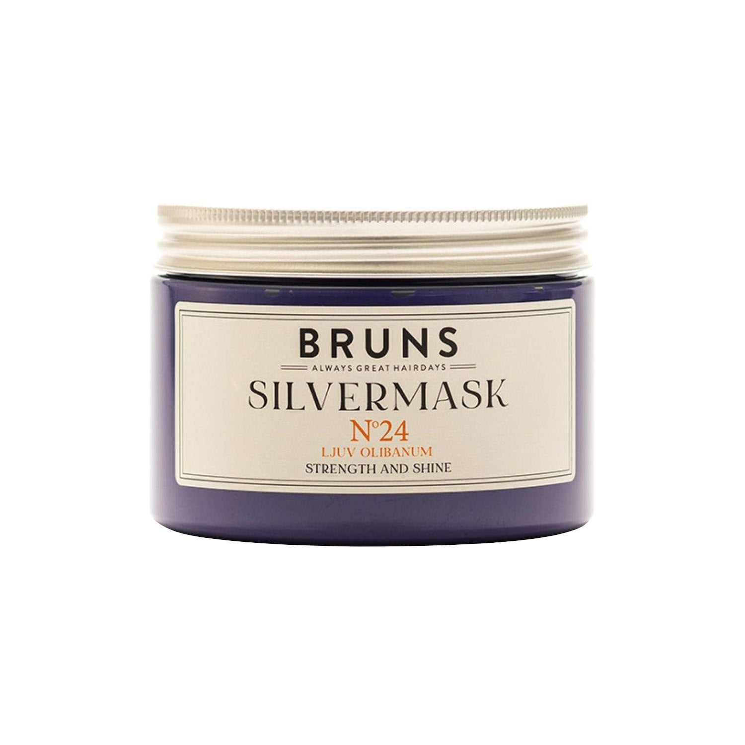 Bruns Products Hårmask Nº24 - Silvermask, 350 ml