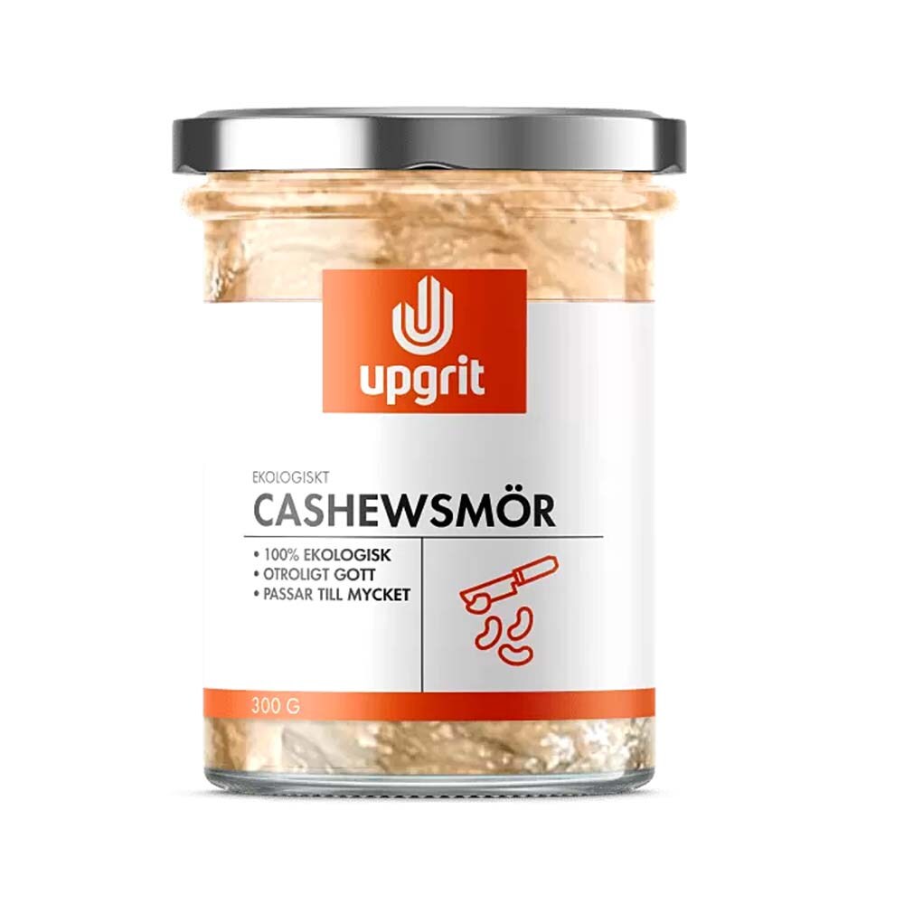 Upgrit Ekologiskt Cashewsmör 300g