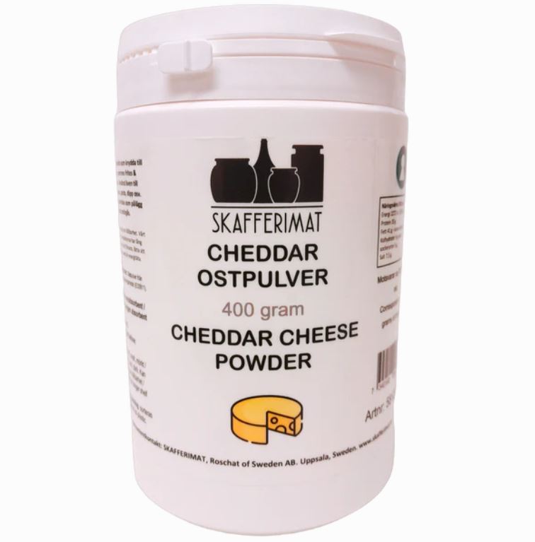 Friluftsmat storpack, Cheddar ostpulver 400 gram