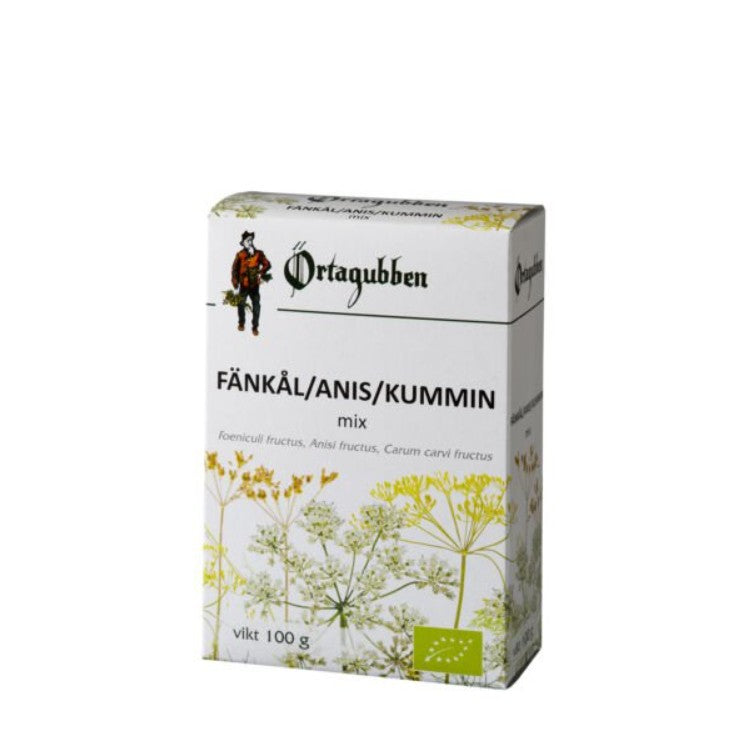 Örtagubben Fänkål Anis Kummin Mix 100g