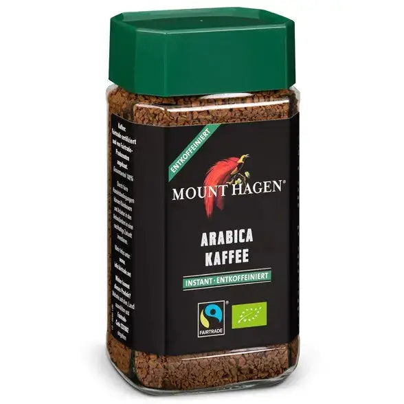 Snabbkaffe, Mount Hagen Koffeinfritt, 100 g Naturligt.se