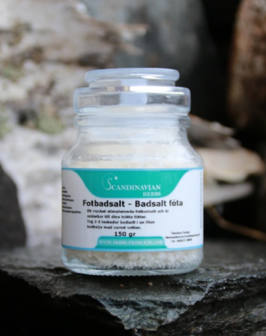 Scandinavian Herbs Fotbadssalt 150g