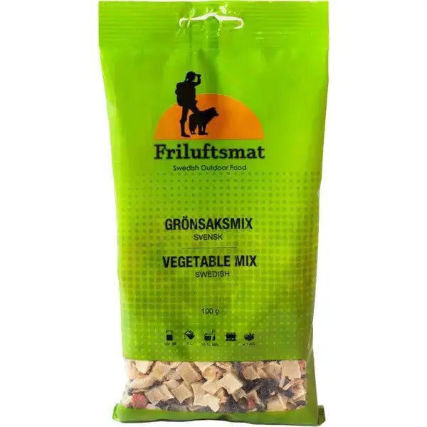 Friluftsmat, Svensk Grönsaksmix 100 gram Naturligt.se