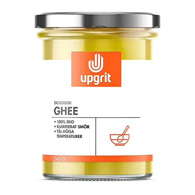 Upgrit Ekologiskt Ghee smör 240g