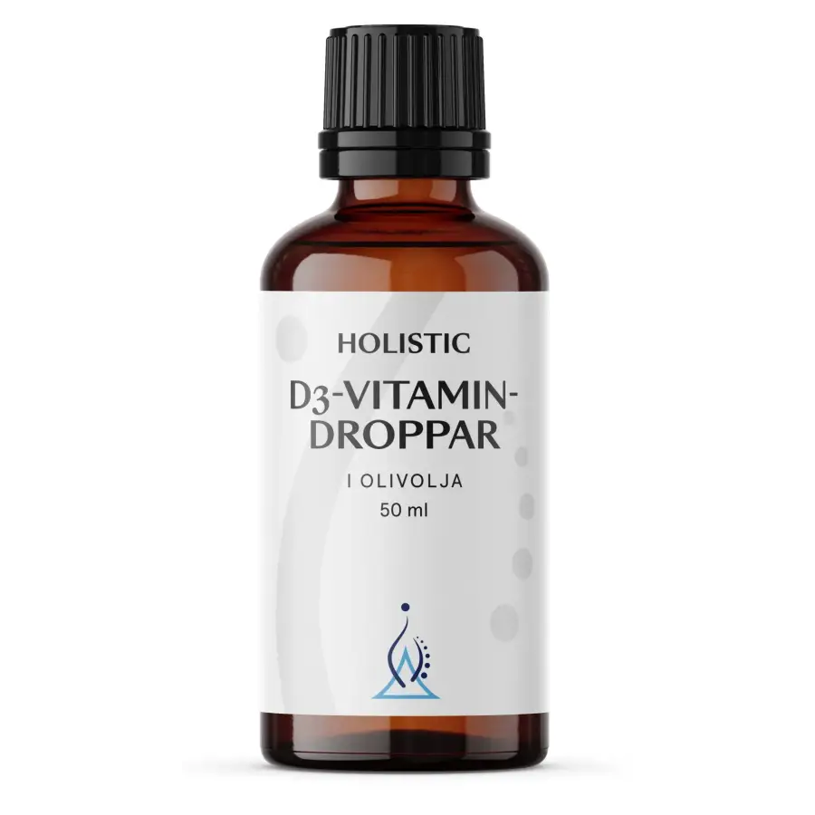 Holistic, D3 vitamin droppar 50 ML Holistic