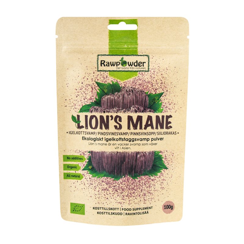 Lion´s mane pulver - Rawpowder