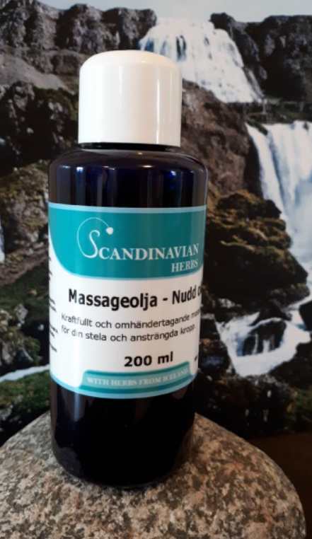 Scandinavian Herbs Massageolja 200 ml