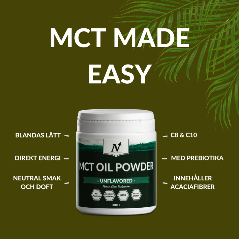 Nyttoteket MCT Oil Powder 300g - Unflavored