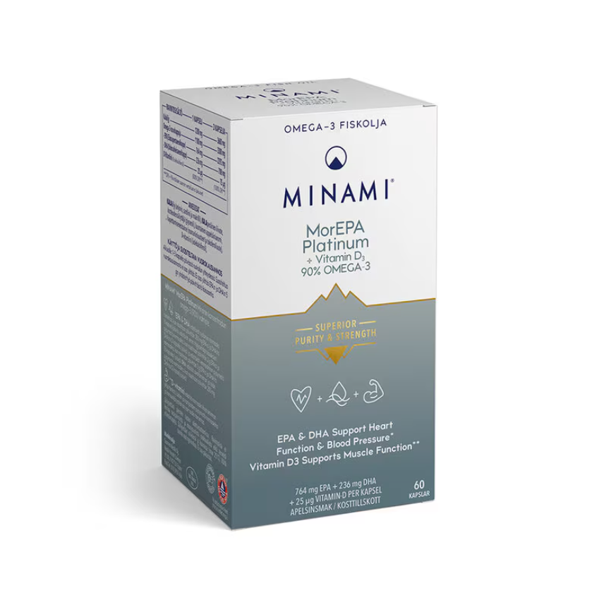 Minami MorEPA Platinum 90% 60 kapslar