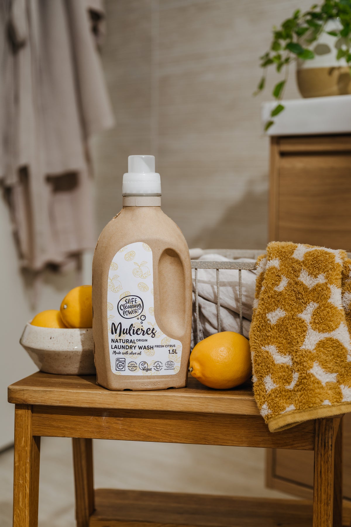 Mulieres Naturligt Tvättmedel Fresh Citrus 1,5l