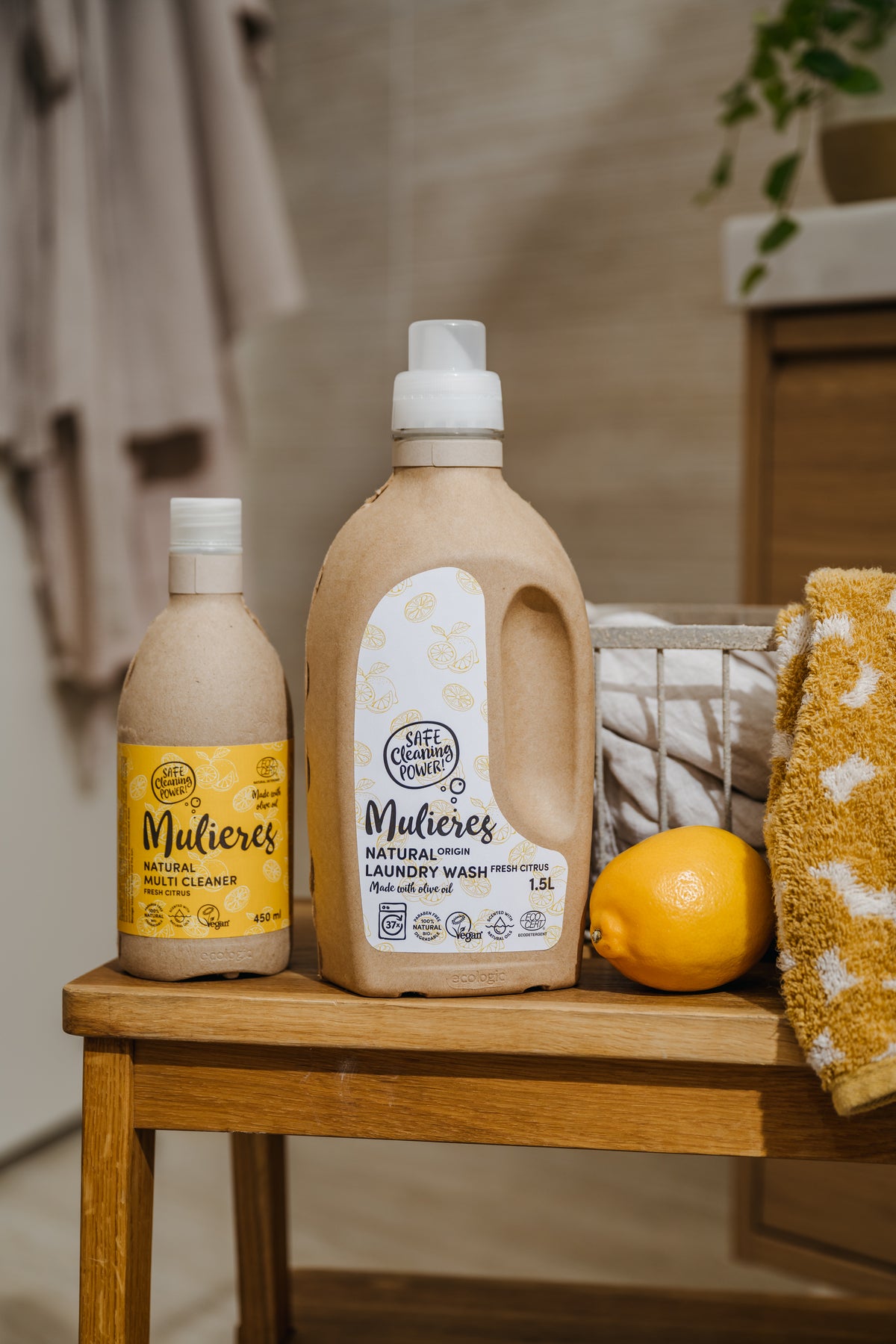 Mulieres Naturligt Tvättmedel Fresh Citrus 1,5l