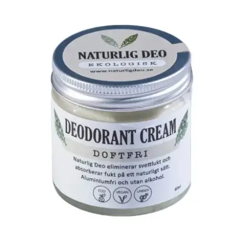 Naturlig deo, Doftfri Eko Naturlig deo