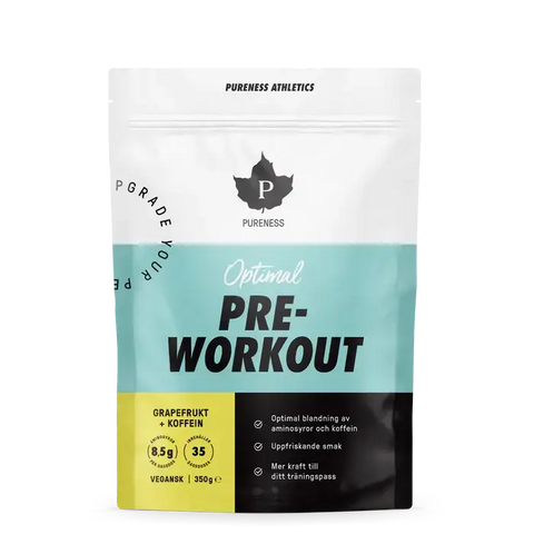 Pureness Optimal Pre-Workout | Grapefrukt + koffein - 350 g Pureness