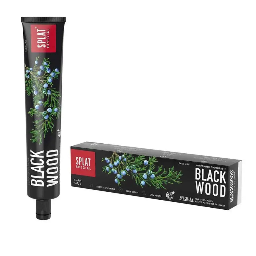 Splat Blackwood Tandkräm fluorfri 75 ml KingFisher