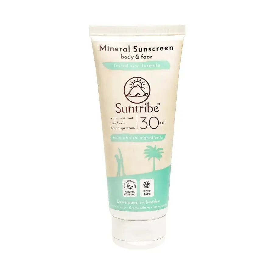 Suntribe, Mineral Sunscreen Body & Face SPF 30 Suntribe