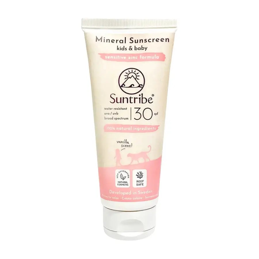 Suntribe, Mineral Sunscreen Kids & Baby SPF 30 Suntribe