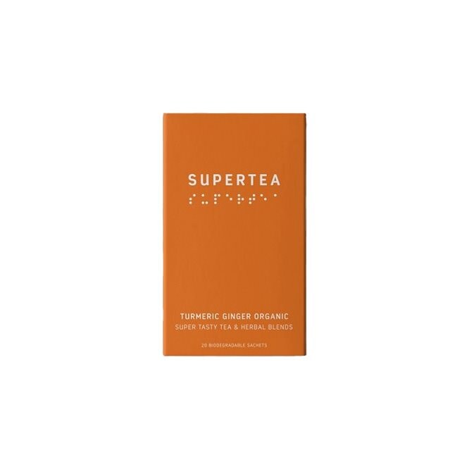 Supertea Turmeric Ginger Organic 20 påsar
