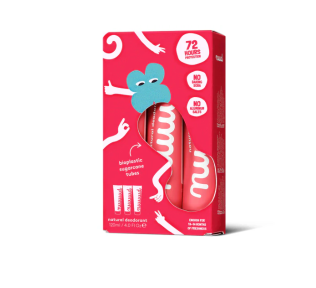 Nuud Deo XXL pack 3x40ml